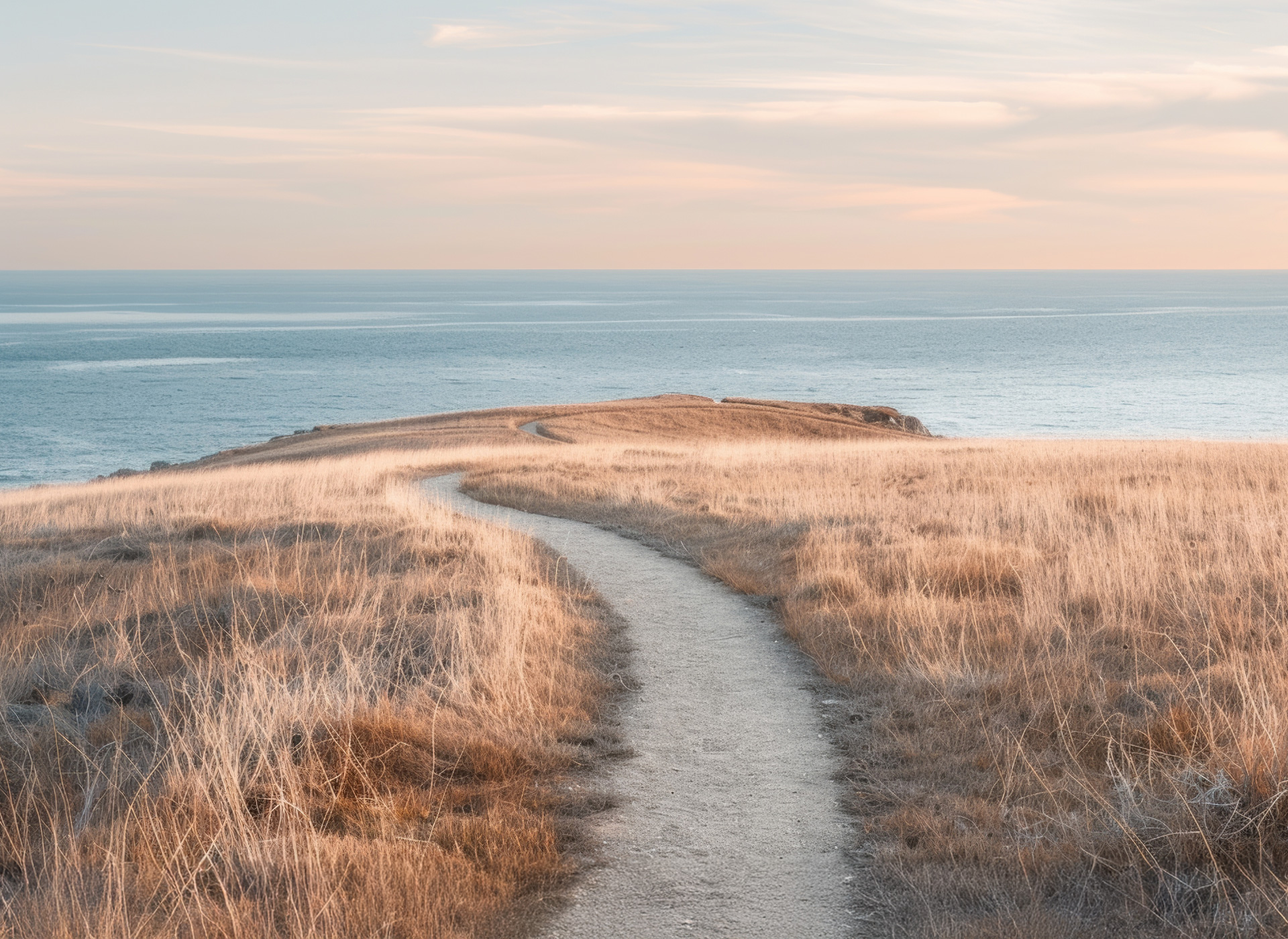 Chemin sinueux à travers les dunes vers la mer, image d'une donation-partage préparée de son vivant